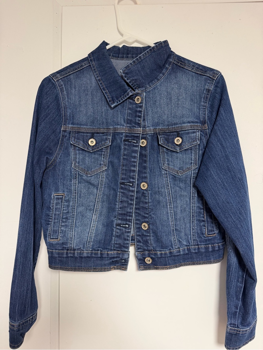 Classic Blue Denim Jacket - Women's